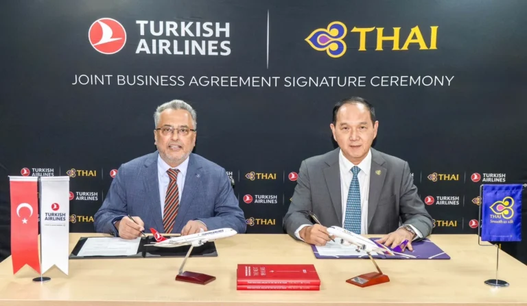 Thai Airways and Turkish Airlines sign joint business agreement
