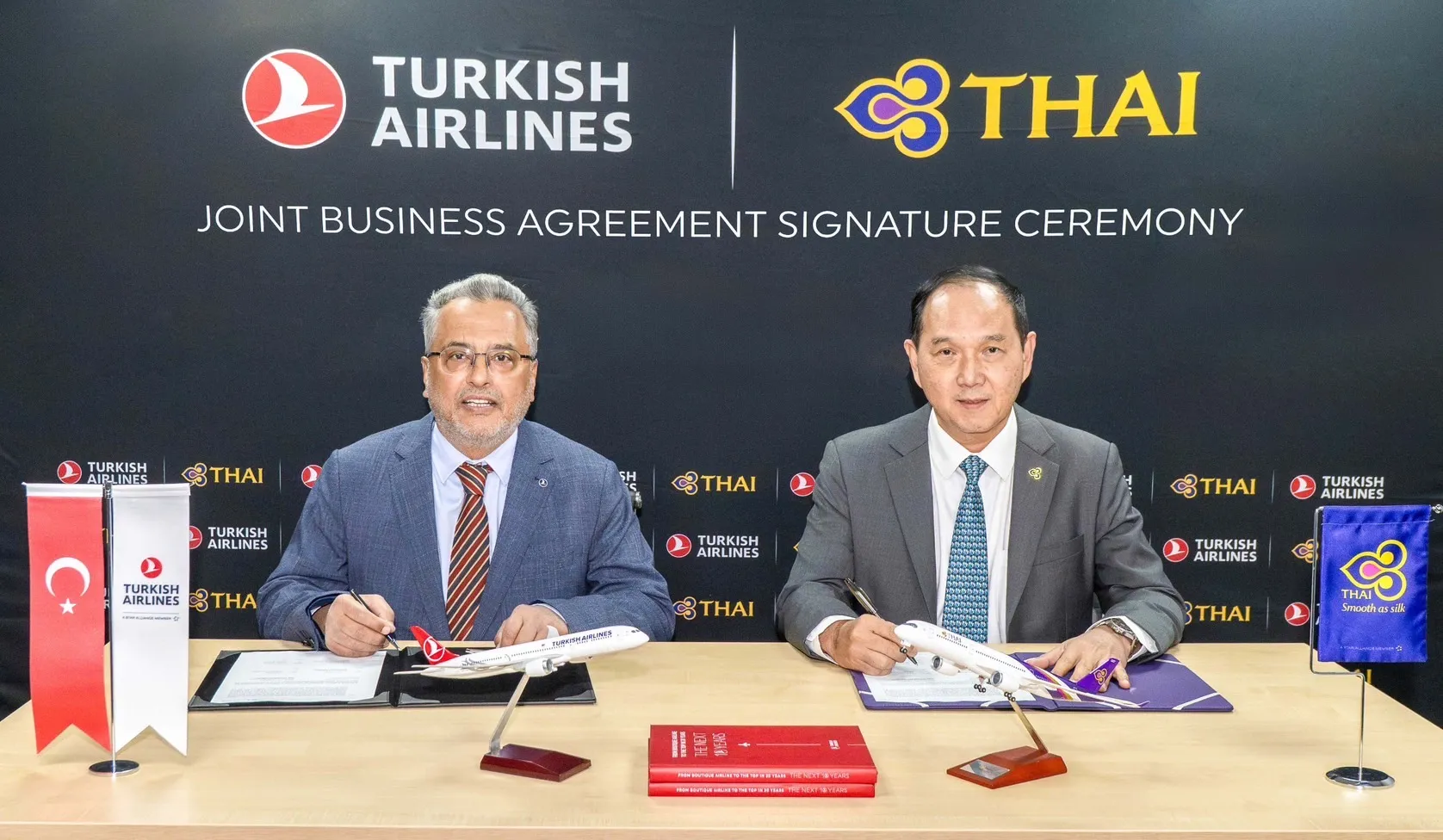 Thai Airways and Turkish Airlines sign joint business agreement