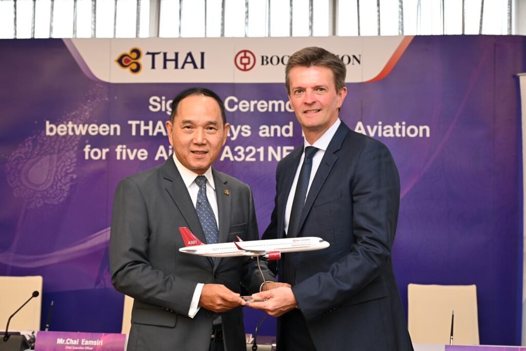 Thai Airways signs lease agreement with BOC Aviation