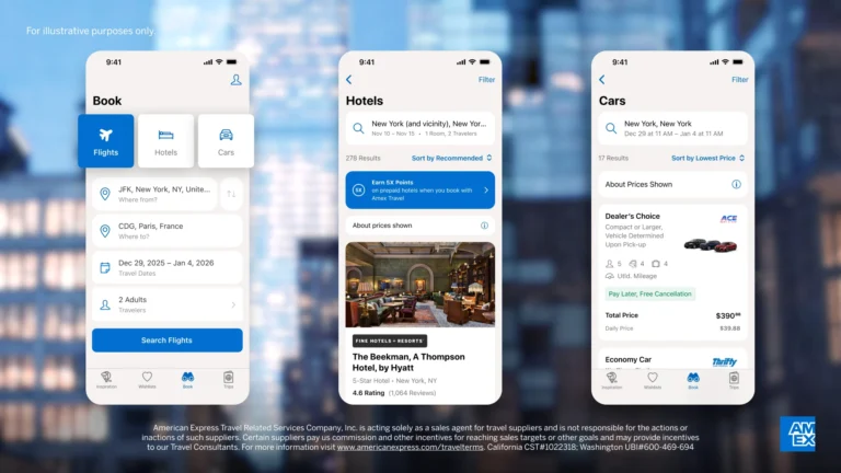 American Express Launches All-in-One Travel App American Express Launches All-in-One Travel App